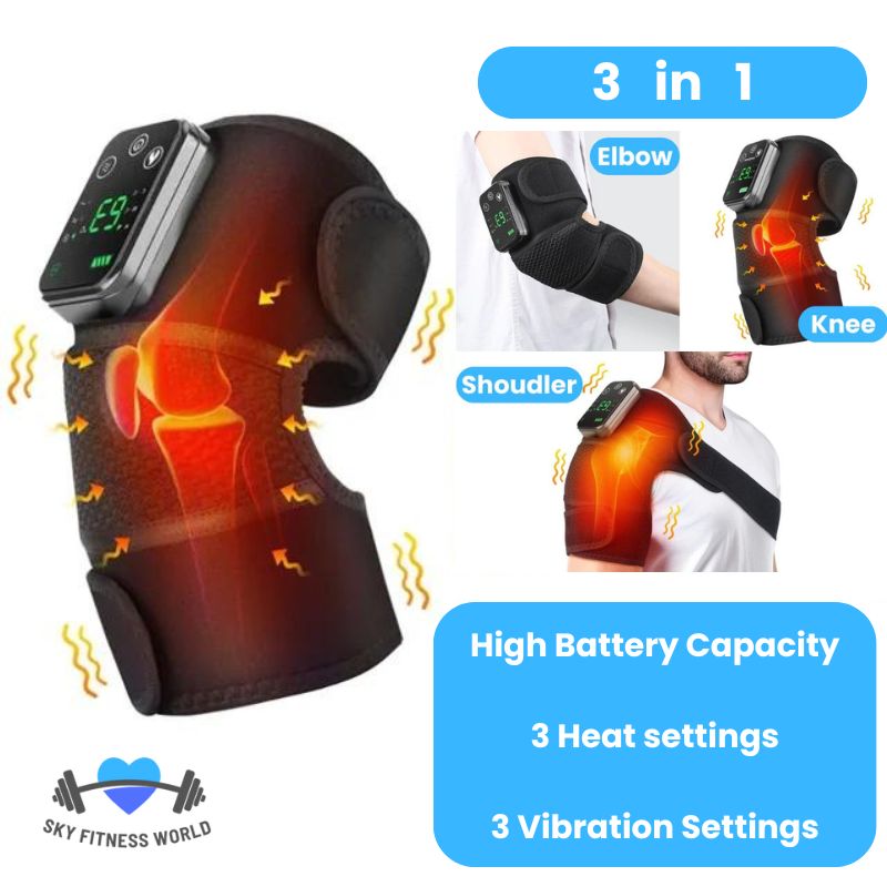 Tri-Zone Heated Massage Brace