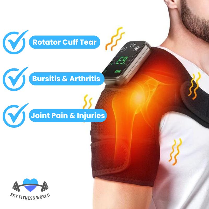 Tri-Zone Heated Massage Brace