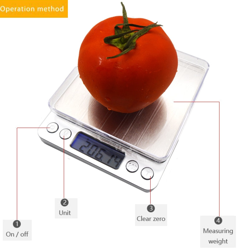 AccuWeight™ - Digital Food Scale